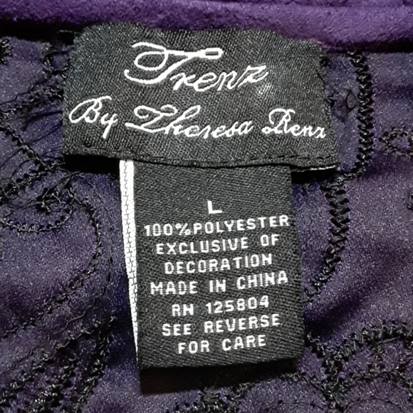 Trenz by Theresa Renz Purple Jacket - Picture 7 of 8